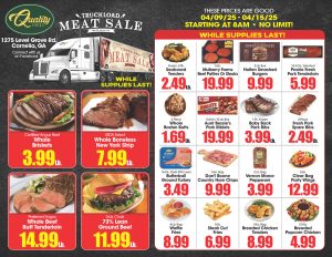040925 Quality Cornelia 4720 Truckload Meat Sale Page 1